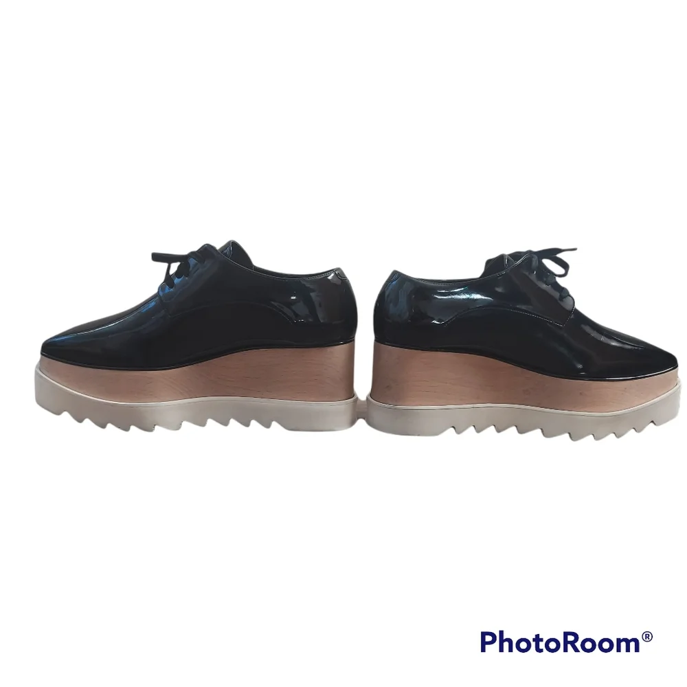 Stella McCartney Elyse Vegan Platform Oxfords